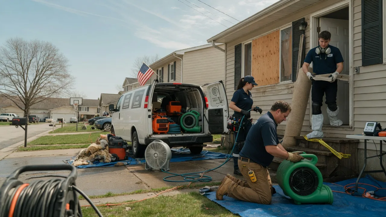 Water Damage Restoration in Richton Park, IL near me